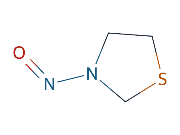 N-Nitrosothiazolidine chemical structure