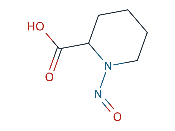 N-Nitroso-D,L-pipecolic Acid chemical structure