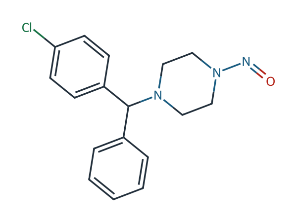 N-Nitroso Cetirizine EP Impurity A chemical structure