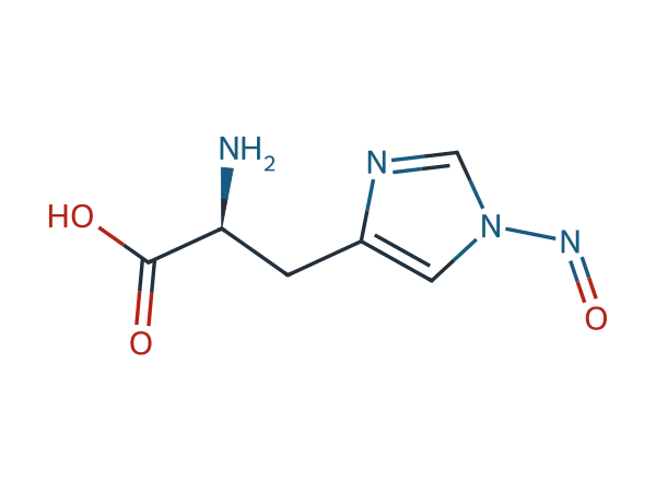N-Nitroso-L-histidine chemical structure