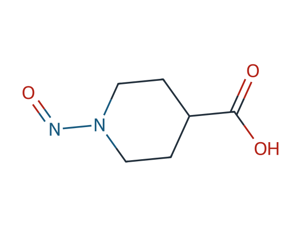 1-Nitrosopiperidine-4-carboxylic acid chemical structure