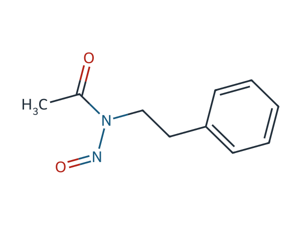 N-Nitroso N-Phenethyl Acetamide chemical structure