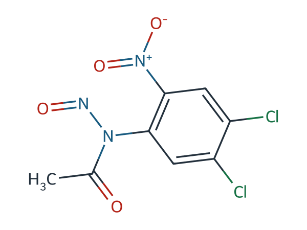 N-(4,5-Dichloro-2-Nitrophenyl)-N-Nitrosoacetamide chemical structure