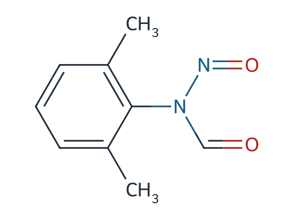 N-(2,6-Dimethylphenyl)-N-Nitrosoformamide chemical structure