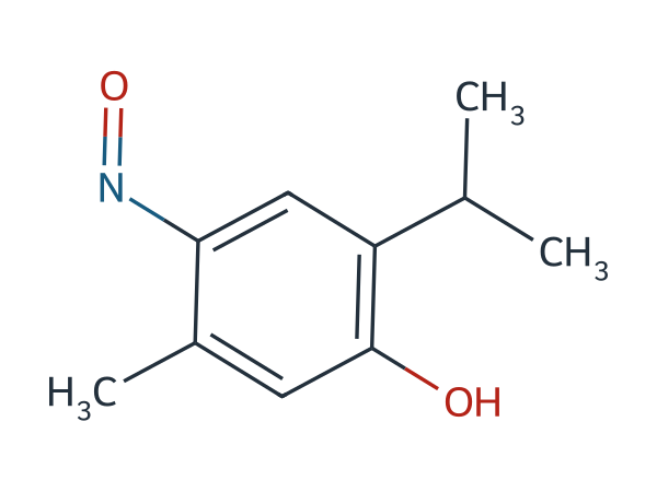 2-Isopropyl-5-Methyl-4-Nitrosophenol chemical structure