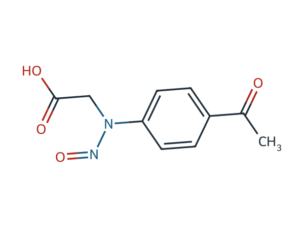 2-(4-Acetyl-N-Nitrosoanilino)Acetic Acid chemical structure