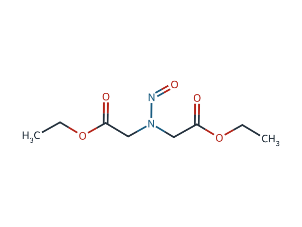 (Nitrosoimino)bisacetic Acid Diethyl Ester chemical structure