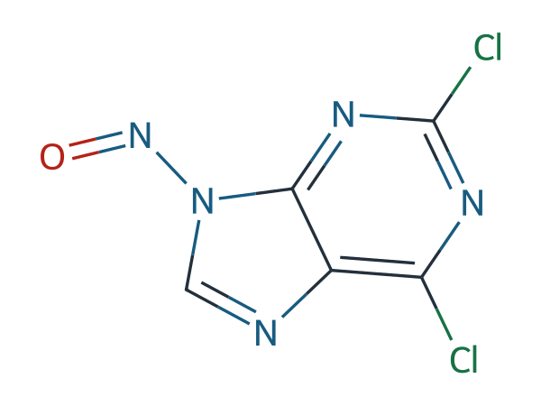 2,6-Dichloro-9-Nitroso-9H-Purine chemical structure