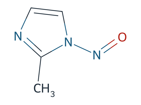 2-Methyl-1-nitroso-1H-imidazole chemical structure