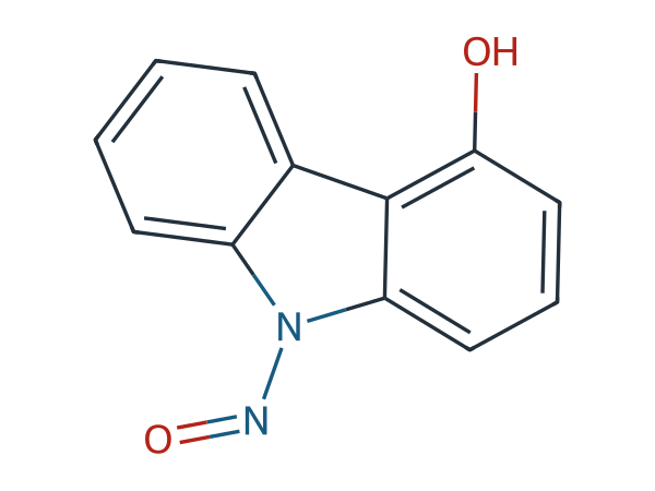 9-Nitroso-9H-carbazol-4-ol chemical structure