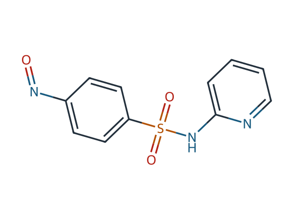 4-Nitroso-N-2-pyridinylbenzenesulfonamide chemical structure