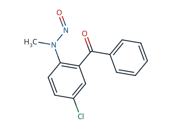 N-Nitroso Temazepam EP Impurity A chemical structure