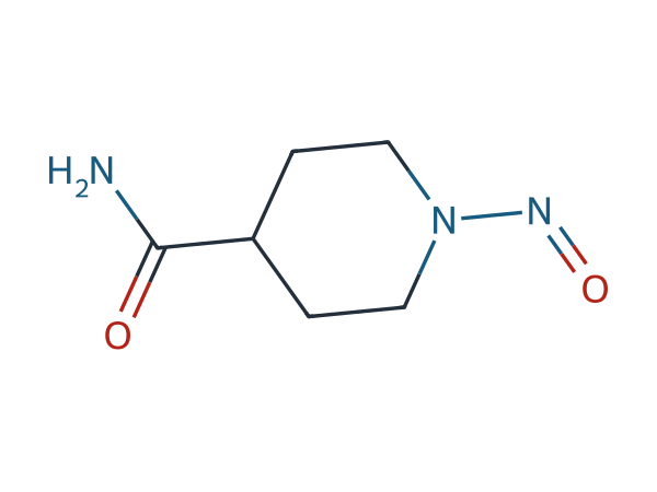 1-nitrosopiperidine-4-carboxamide chemical structure