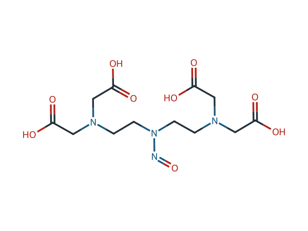2,2',2'',2'''-(((Nitrosoazanediyl)bis(ethane-2,1-diyl))bis(azanetriyl))tetraacetic Acid chemical structure