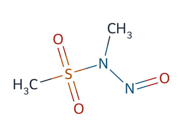 N-methyl-N-Nitrosomethanesulfonamide chemical structure