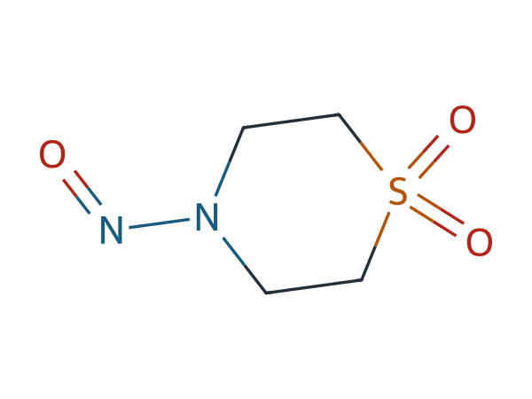 4-Nitrosothiomorpholine 1,1-dioxide chemical structure