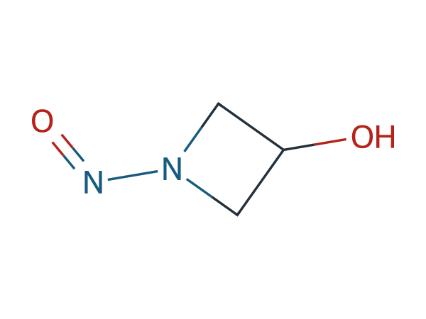 1-nitrosoazetidin-3-ol chemical structure