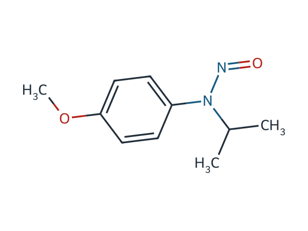 4-Methoxy-N-(1-methylethyl)-N-Nitrosobenzenamine chemical structure