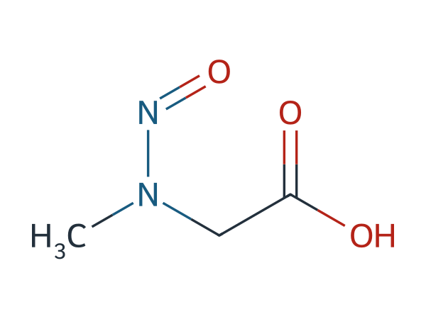 N-Nitrososarcosine chemical structure