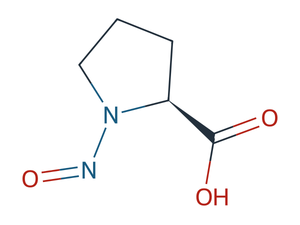 N-Nitroso-L-proline (Mixture of Isomers) chemical structure