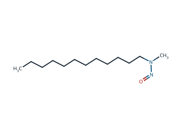 N-Nitroso-N-methyl-N-dodecylamine chemical structure