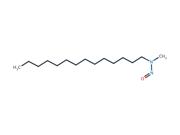N-Nitroso-N-methyl-N-tetradecylamine chemical structure