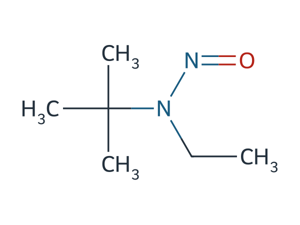 N-Nitroso Tertiary Butyl Ethyl Amine chemical structure