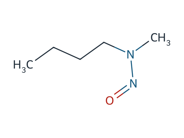 N-Nitroso methyl butyl amine chemical structure