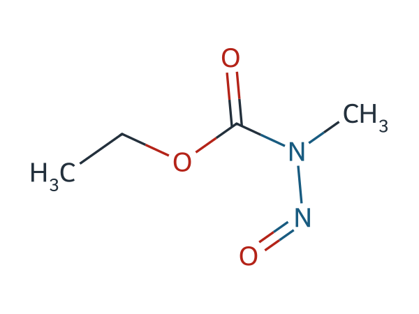 Ethyl methyl(nitroso)carbamate chemical structure