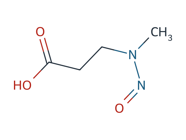 N-Nitroso-N-methyl-3-aminopropionic Acid chemical structure