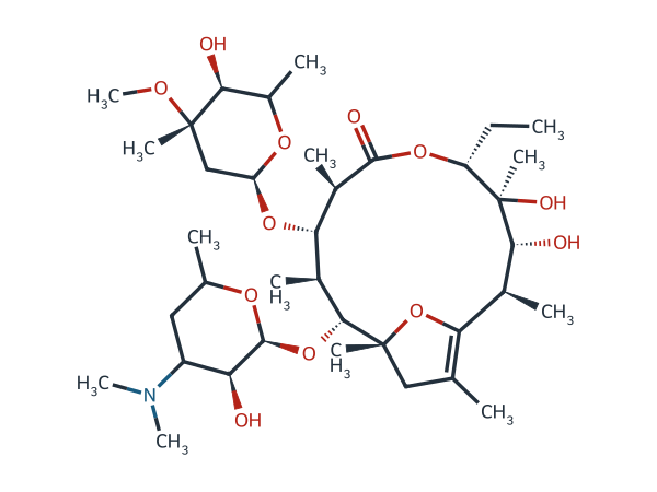 Erythromycin EP Impurity E chemical structure