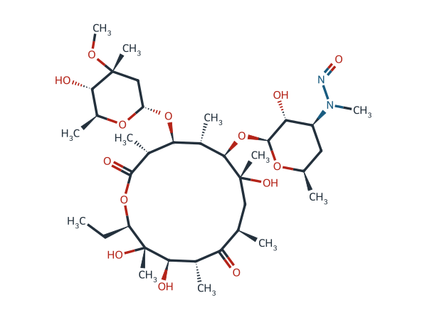 N-Nitroso Erythromycin EP Impurity B chemical structure