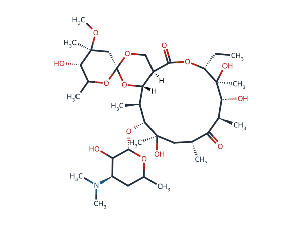 Erythromycin EP Impurity C chemical structure