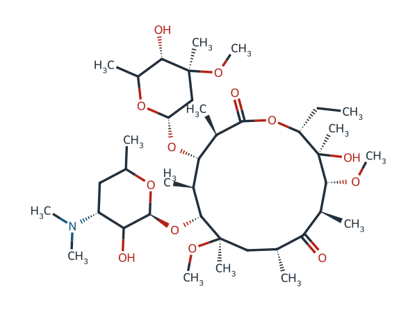 Clarithromycin EP Impurity E chemical structure