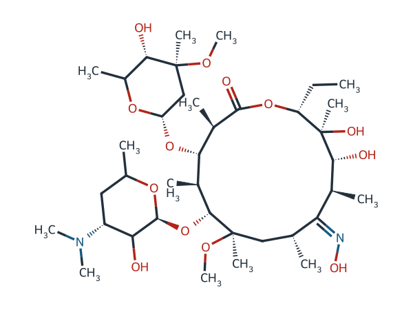 Clarithromycin EP Impurity C chemical structure