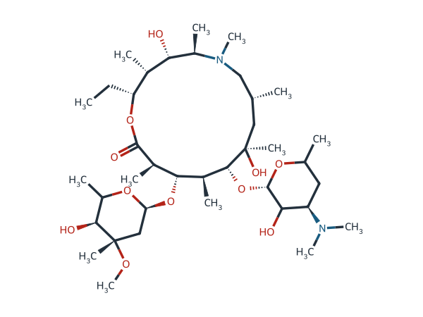 Azithromycin EP Impurity B chemical structure