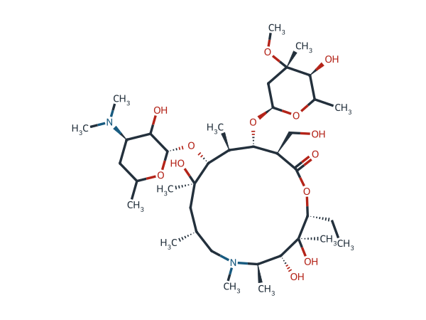 Azithromycin EP Impurity D chemical structure