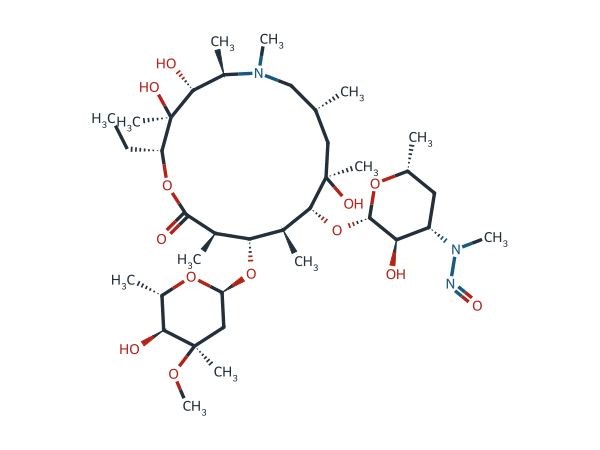 N-Nitroso Azithromycin Impurity 48 chemical structure