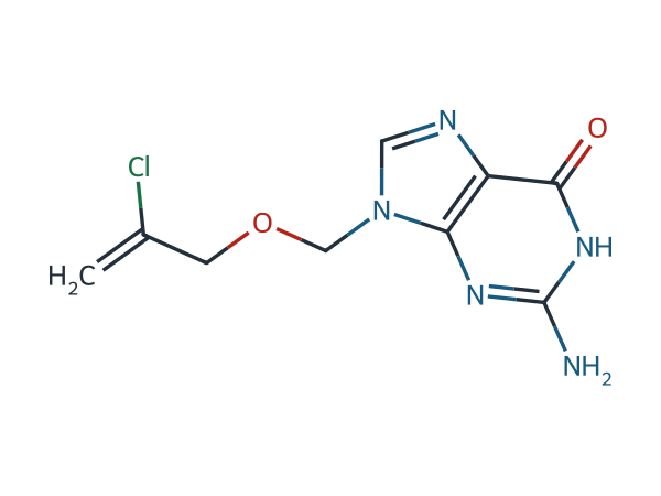 Ganciclovir EP Impurity A chemical structure