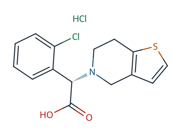 Clopidogrel Hydrochloride EP Impurity A chemical structure