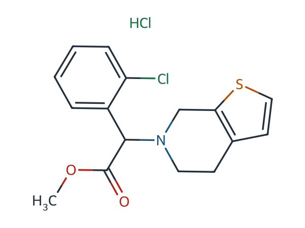 Clopidogrel Related Compound B HCl chemical structure