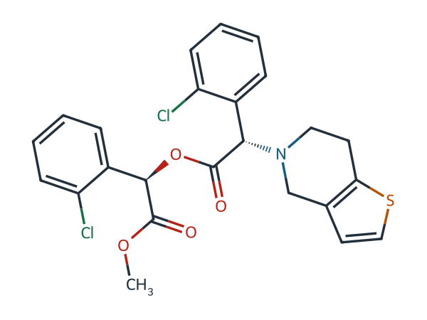 Clopidogrel EP impurity D chemical structure