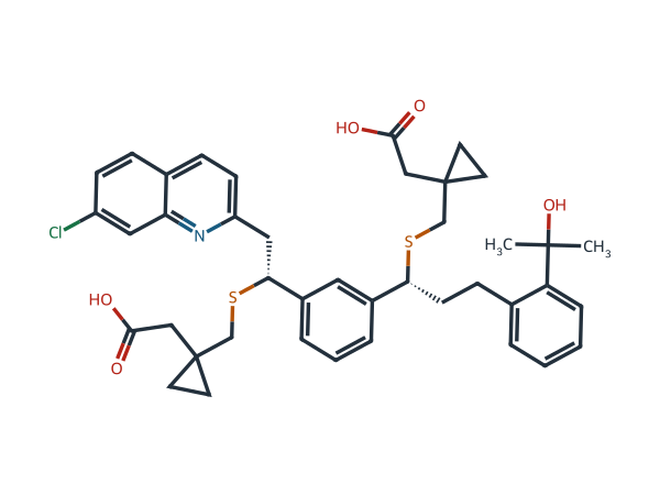Montelukast EP Impurity D chemical structure