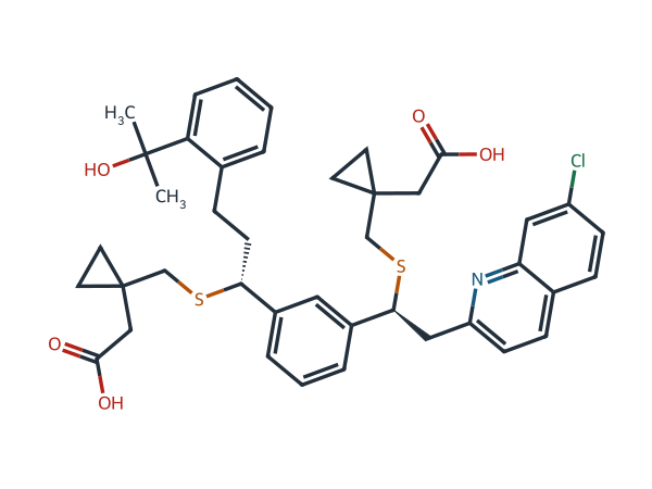 Montelukast EP Impurity E chemical structure