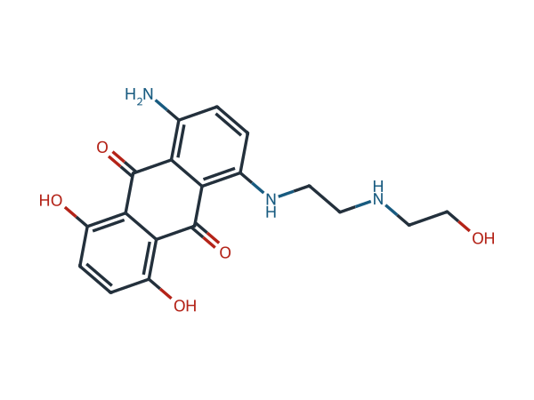 Mitoxantrone EP Impurity A chemical structure