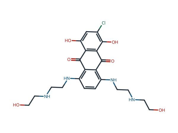Mitoxantrone EP Impurity C chemical structure