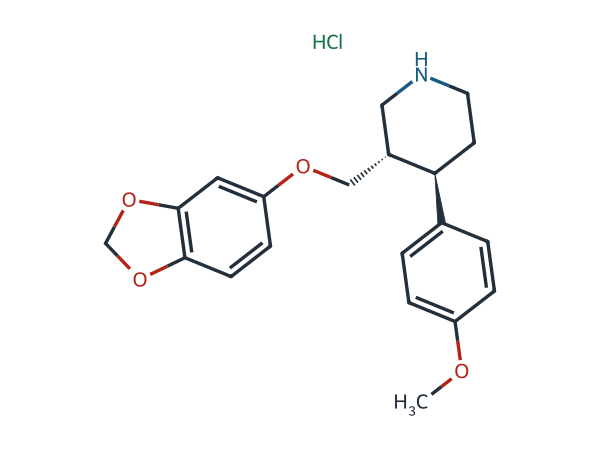 Paroxetine Hemihydrate EP Impurity B HCl chemical structure