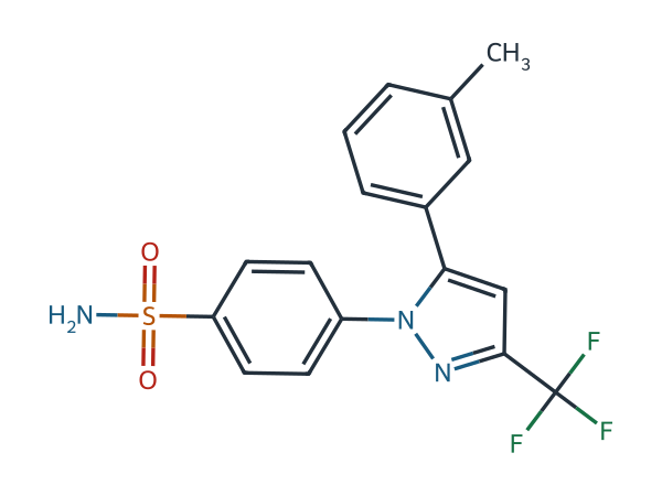 Celecoxib EP Impurity A chemical structure