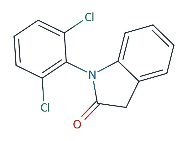 Diclofenac EP Impurity A chemical structure
