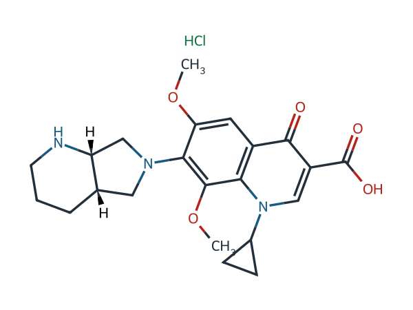 Moxifloxacin EP Impurity B HCl chemical structure